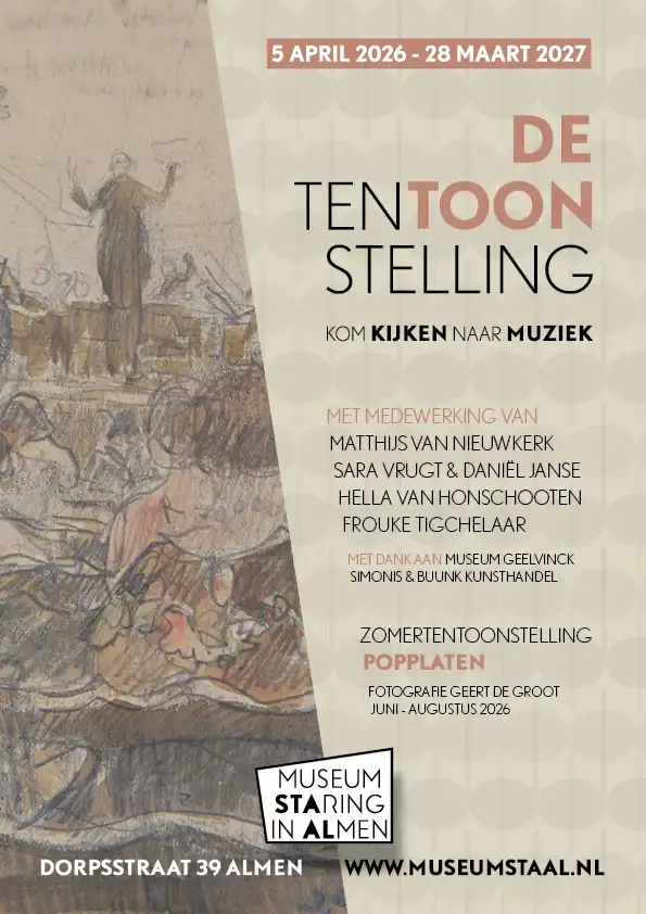 De TenTOONstelling Museum Staal Almen met o.a. Hella van Honschooten en Frouke Tigchelaar